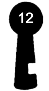 KLC Schlüssel zu Kleinlützel (MSL) Einsteck-Chubb-Schloss