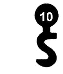 S-2305 Schlüssel zu Schänis Kellertür-Schloss, 3 Stück (3 pièce)