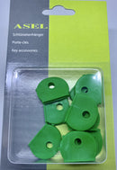 Kennkappen GRÜN, 10 Stück