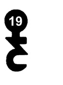 M 66 System MAIER - 66 Schlüssel zu deutschem Einsteckschloss, 3 Stück (3 pièce)