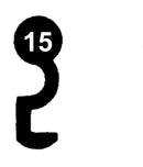 M 65 System MAIER - 65 Schlüssel zu deutschem Einsteckschloss, 3 Stück (3 pièce)