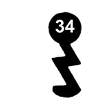 S-2305 Schlüssel zu Schänis Kellertür-Schloss, 3 Stück (3 pièce)