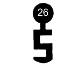 S-2005 Schlüssel zu Schänis Kasten-Schloss, 3 Stück (3 pièce)