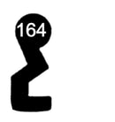 C-1 / 3 Stück (3 pièce) zu Glutz VGB