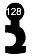 C-1 / 3 Stück (3 pièce) zu Glutz VGB