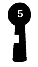 KLC Schlüssel zu Kleinlützel (MSL) Einsteck-Chubb-Schloss