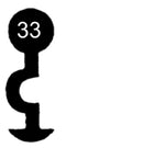 S-2005 Schlüssel zu Schänis Kasten-Schloss, 3 Stück (3 pièce)