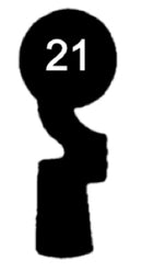 KLC Schlüssel zu Kleinlützel (MSL) Einsteck-Chubb-Schloss