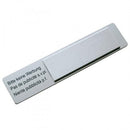 Huber-Briefkasten Schild Schwarz "Bitte keine Werbung"