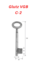 C-2/ 3 Stück ( 3 pièce) zu Glutz (VGB