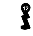 RUFE Schlüssel zu RUF Einsteck-Schloss 3 Stück (3 pièce)