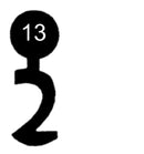 S-2005 Schlüssel zu Schänis Kasten-Schloss, 3 Stück (3 pièce)