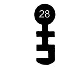 S-2005 Schlüssel zu Schänis Kasten-Schloss, 3 Stück (3 pièce)