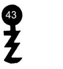 S-2005 Schlüssel zu Schänis Kasten-Schloss, 3 Stück (3 pièce)