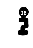 RUFE Schlüssel zu RUF Einsteck-Schloss 3 Stück (3 pièce)