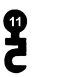 M 65 System MAIER - 65 Schlüssel zu deutschem Einsteckschloss, 3 Stück (3 pièce)