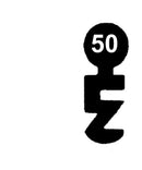 M 65 System MAIER - 65 Schlüssel zu deutschem Einsteckschloss, 3 Stück (3 pièce)