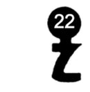 262 HE Heusser-Espagnolette 3 Stück (3 pièce)