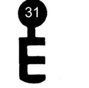 S-2005 Schlüssel zu Schänis Kasten-Schloss, 3 Stück (3 pièce)