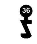 S-2305 Schlüssel zu Schänis Kellertür-Schloss, 3 Stück (3 pièce)