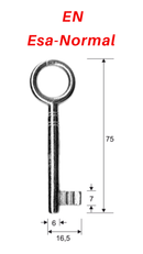 EN Esa-Normal, 3 Stück (3 pièce)