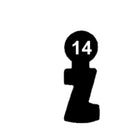 RUFE Schlüssel zu RUF Einsteck-Schloss 3 Stück (3 pièce)