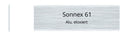 Sonnex 61 Alu elox.farblos/ incolore