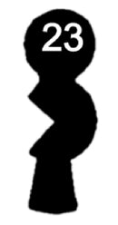 F 95 Chubb-Schlüssel, 3 Stück (3 pièce)