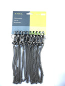 AS-K 17.10/ mit Karabinerhaken, 75 mm, Display mit 10 Stück