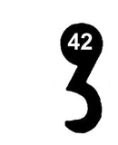 M 65 System MAIER - 65 Schlüssel zu deutschem Einsteckschloss, 3 Stück (3 pièce)