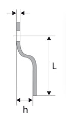 Riegel für Hebelzylinder 680 / RCX0