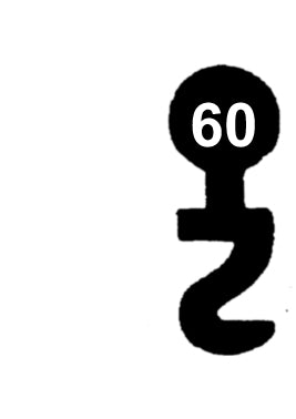M 65 System MAIER - 65 Schlüssel zu deutschem Einsteckschloss, 3 Stück (3 pièce)
