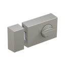 KS 500 - Kastenzusatzschloss ohne Sperrbügel, silberfarben