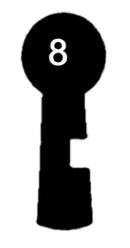 KLC Schlüssel zu Kleinlützel (MSL) Einsteck-Chubb-Schloss