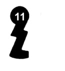 RUFE Schlüssel zu RUF Einsteck-Schloss 3 Stück (3 pièce)