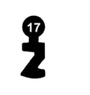 RUFE Schlüssel zu RUF Einsteck-Schloss 3 Stück (3 pièce)