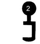 S-2005 Schlüssel zu Schänis Kasten-Schloss, 3 Stück (3 pièce)