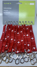 Schlüsselband Schweiz  10 Stück
