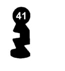 RUFE Schlüssel zu RUF Einsteck-Schloss 3 Stück (3 pièce)