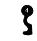 NEMEF Schlüssel zu Einsteck-Schloss, 3 Stück (3 pièce)