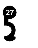 S-2305 Schlüssel zu Schänis Kellertür-Schloss, 3 Stück (3 pièce)