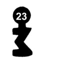 RUFE Schlüssel zu RUF Einsteck-Schloss 3 Stück (3 pièce)