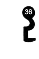 KIMA Schlüssel zu Einsteckschloss, 3 Stück (3 pièce)