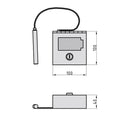 Notschlüsselkasten mit Glasbrecher, VS