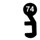 M 66 System MAIER - 66 Schlüssel zu deutschem Einsteckschloss, 3 Stück (3 pièce)