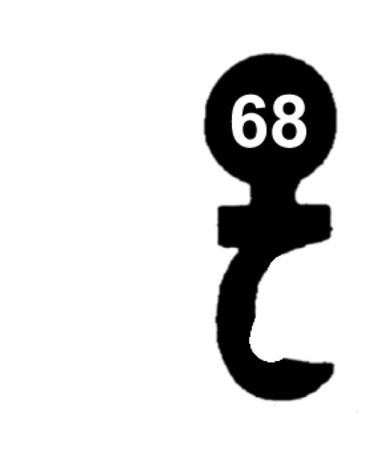 M 66 System MAIER - 66 Schlüssel zu deutschem Einsteckschloss, 3 Stück (3 pièce)