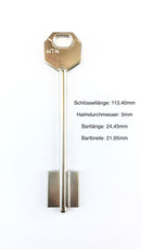 Doppelbart-Pumpenschlüssel