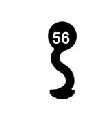 M 66 System MAIER - 66 Schlüssel zu deutschem Einsteckschloss, 3 Stück (3 pièce)