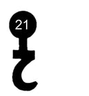 S-2005 Schlüssel zu Schänis Kasten-Schloss, 3 Stück (3 pièce)