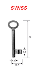 SWISS, 3 Stück (3 pièce)